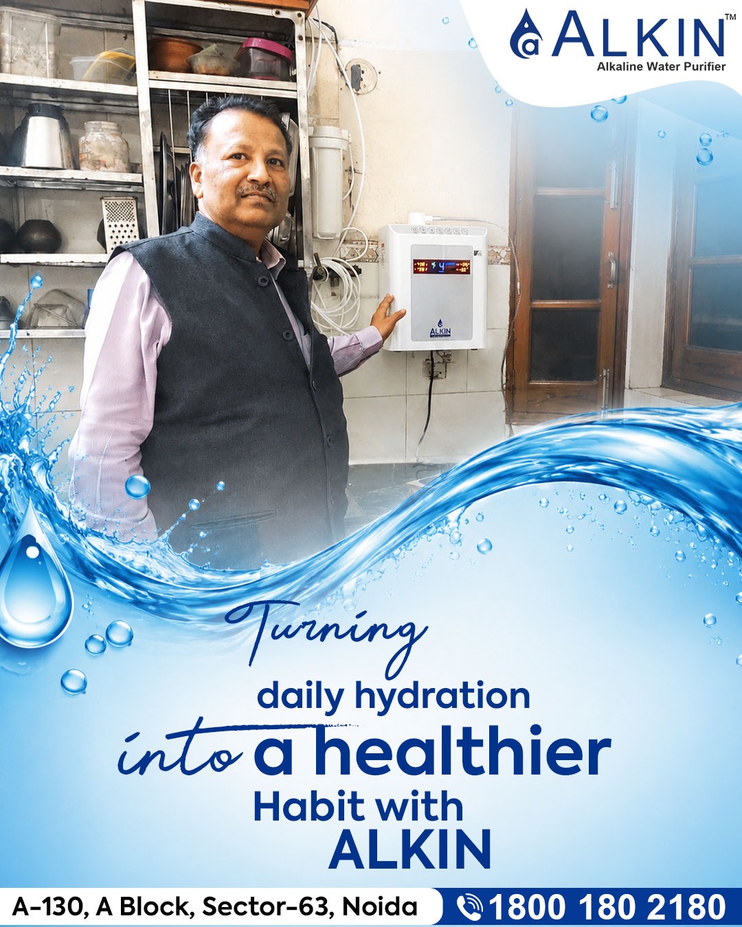 Rajesh Kumar - Alkin Water Customer