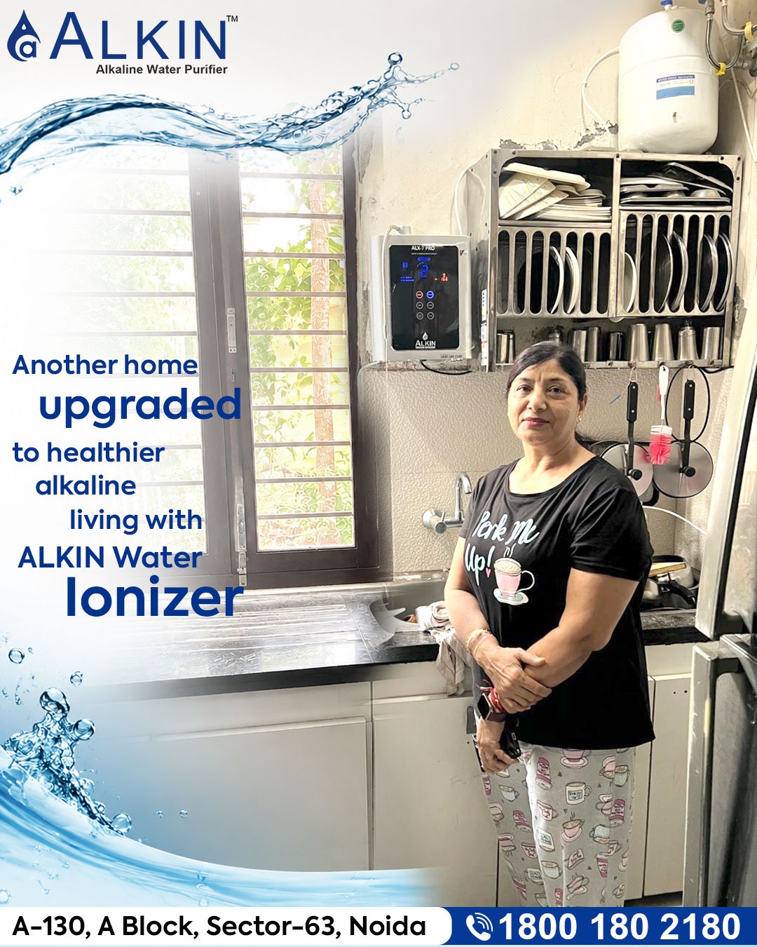 Neha Kapoor - Alkin Water Customer