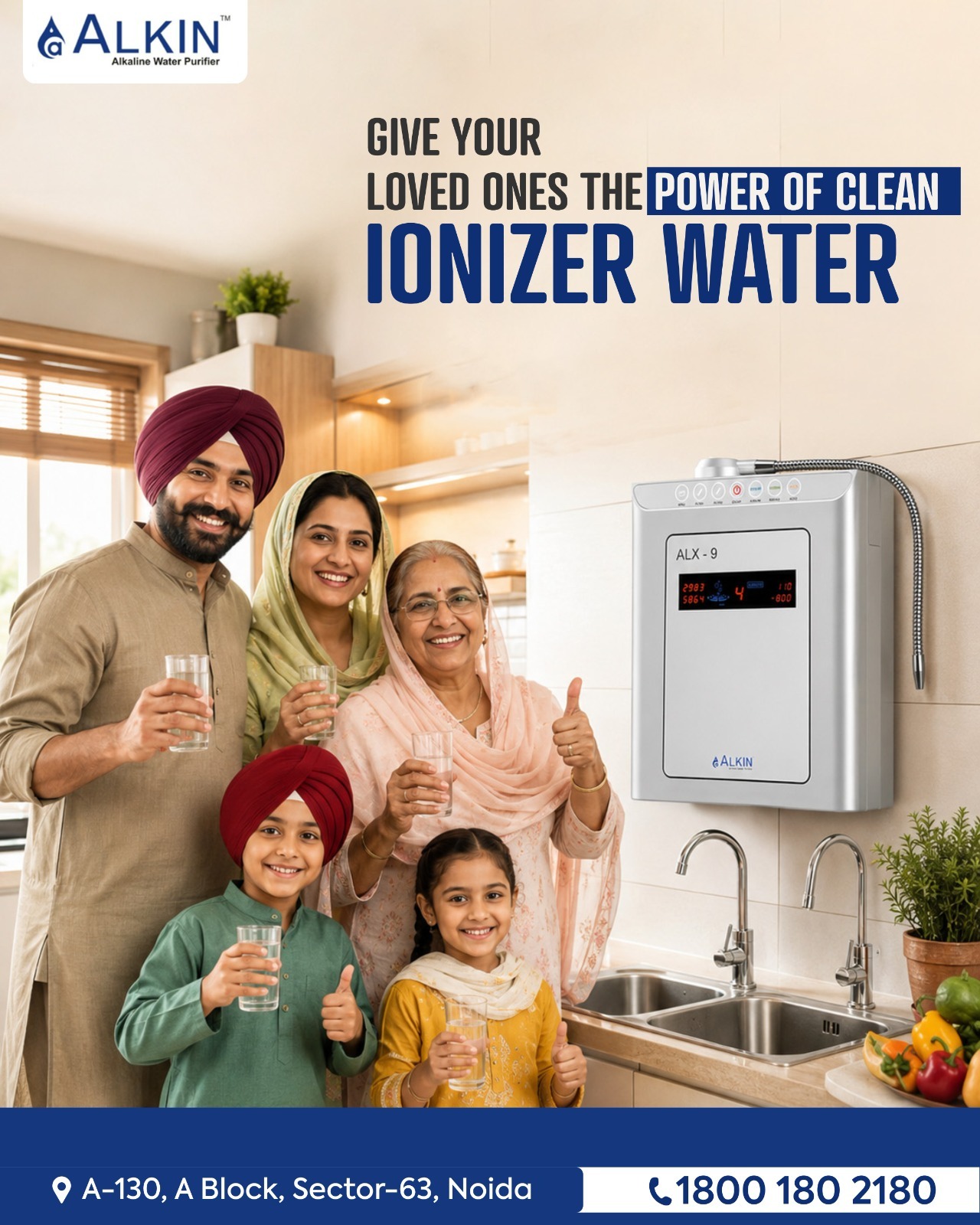 Gurpreet Singh - Alkin Water Customer
