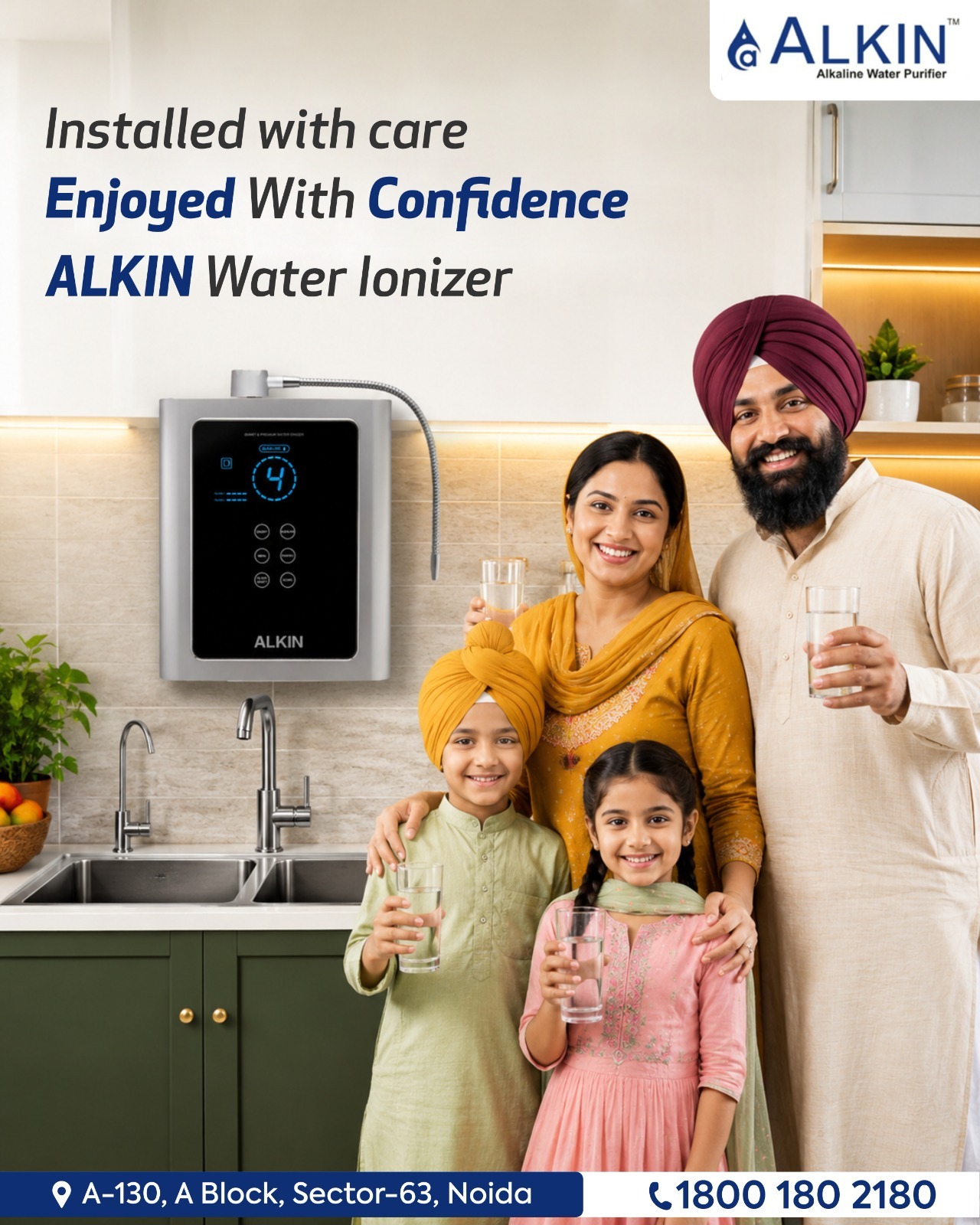 Amritpal Singh - Alkin Water Customer