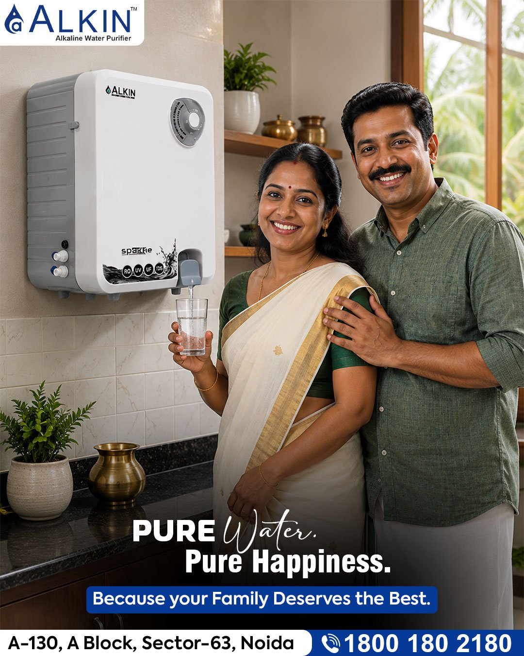 Anil & Meera Nair - Alkin Water Customer