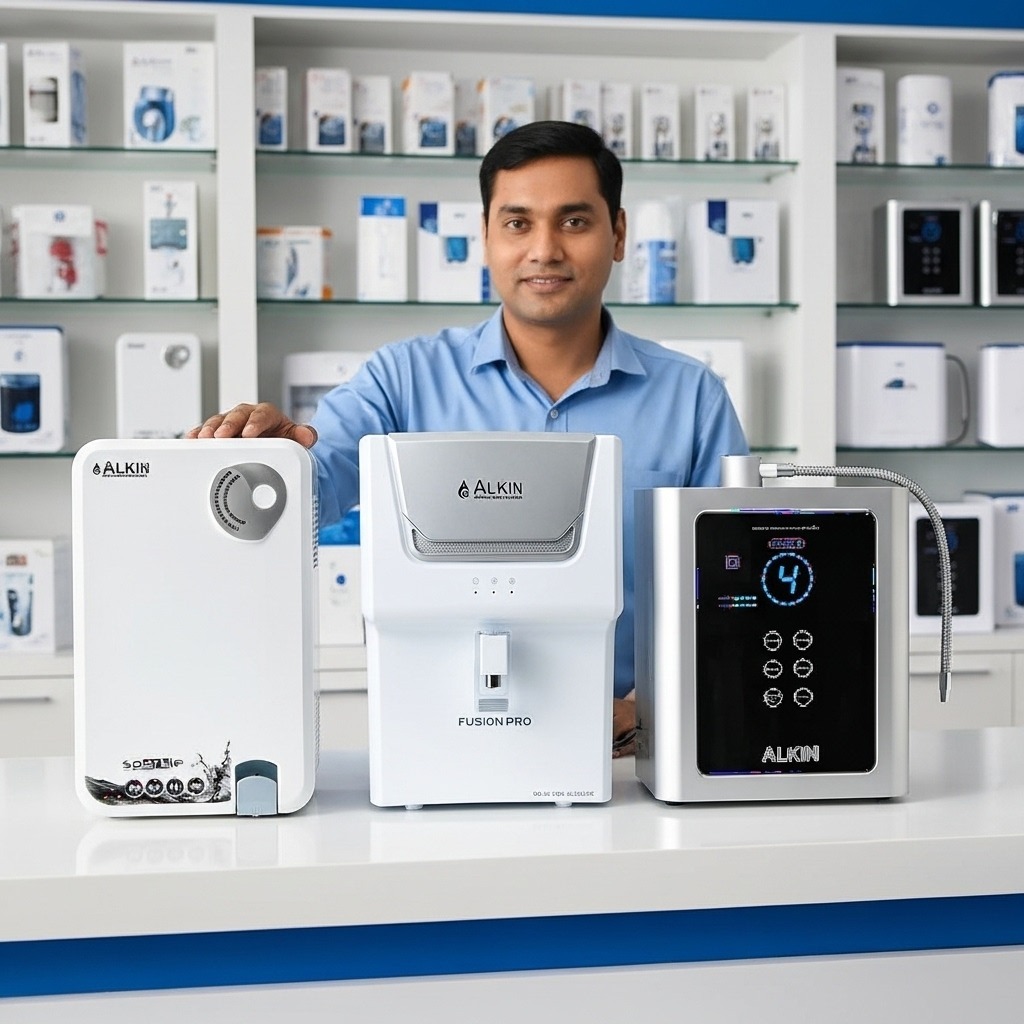 ALKIN Shop-in-Shop Counter Display